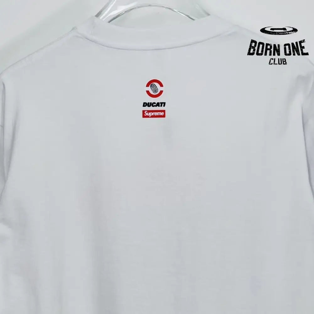 Camiseta Supreme Ducati Bike Branco