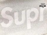 Calça Supreme Satin Appliqué Cinza