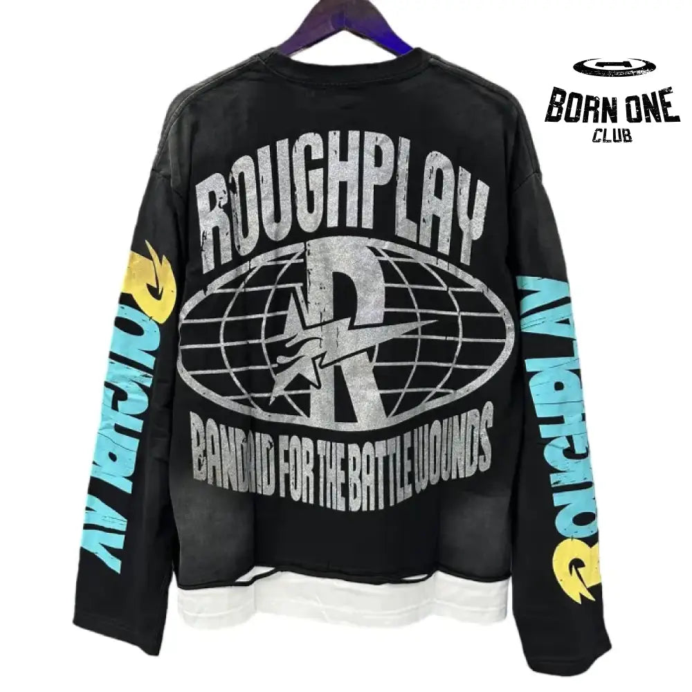 Rough Play Camiseta Manga Longa