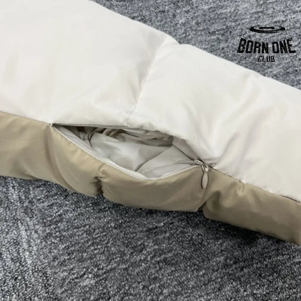 Jaqueta Puffer Synaworld Down Cream