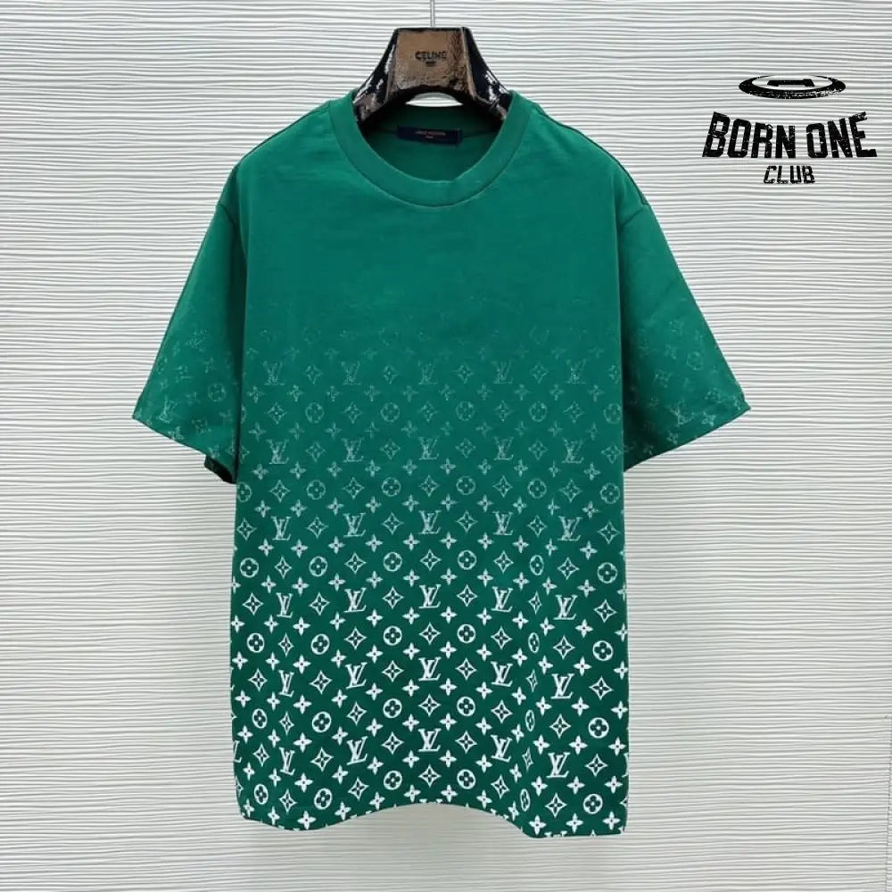 Camiseta Louis Vuitton LVSE Monogram Gradient Green