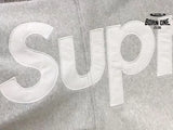 Moletom Supreme Satin Appliqué Cinza