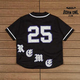 Camiseta Supreme Old English Baseball Jersey Black