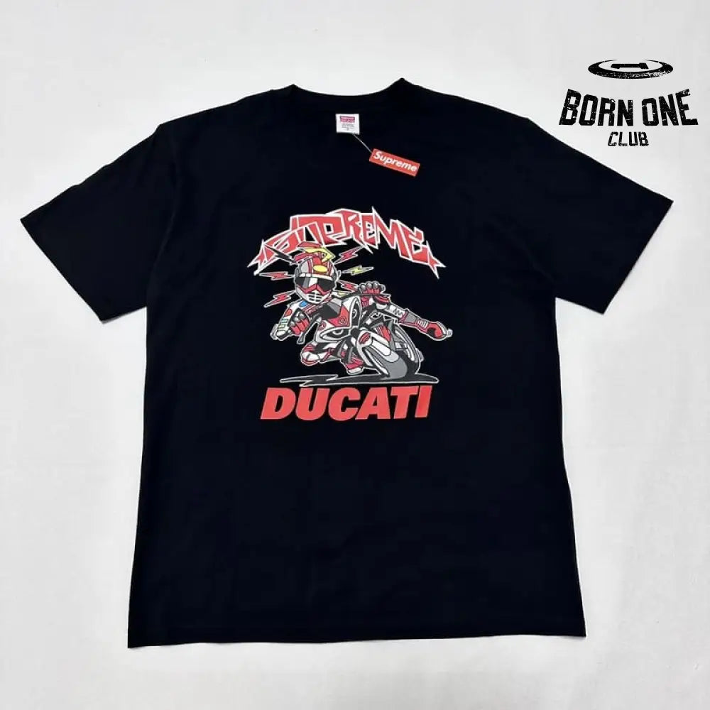 Camiseta Supreme Ducati Bike Preto