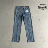 Conjunto Corteiz C-Star Denim Jeans