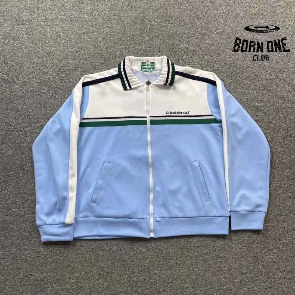 Conjunto Casablanca Sport Logo azul