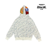 Bape Shark Moletom Zíper