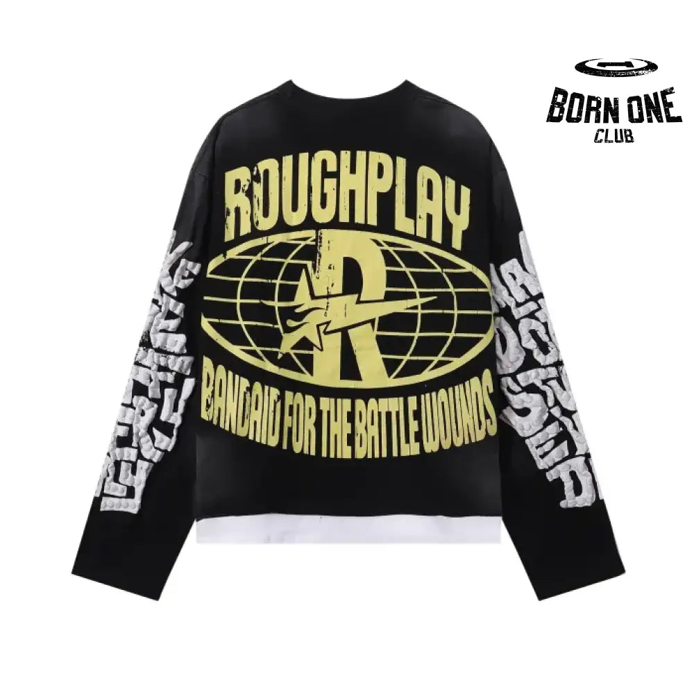 Rough Play Camiseta Manga Longa