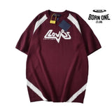 Camiseta Louis Vuitton Short-Sleeved Cotton Intarsia Crewneck