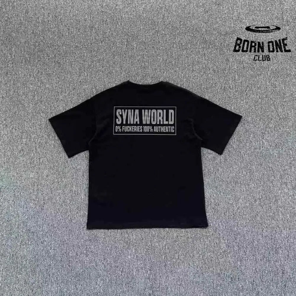 Camiseta Syna World Disclaimer Preta