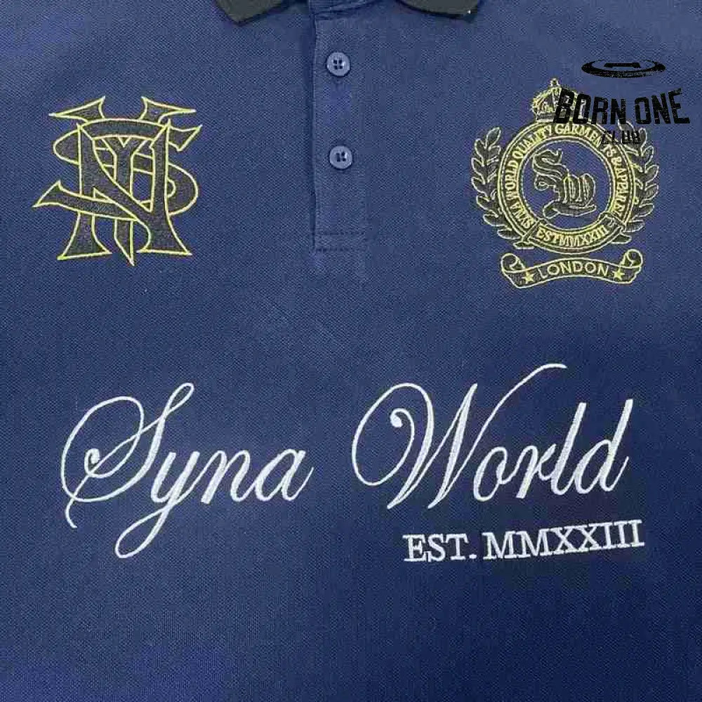 Camiseta Syna World London Polo Azul