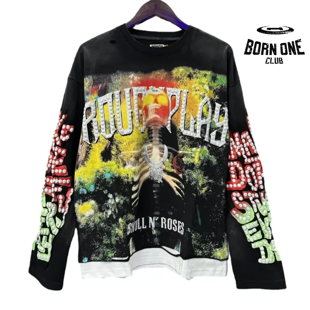 Rough Play Camiseta Manga Longa