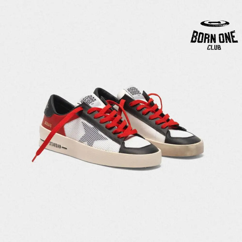 Golden Goose Stardan White Red