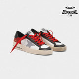Golden Goose Stardan White Red