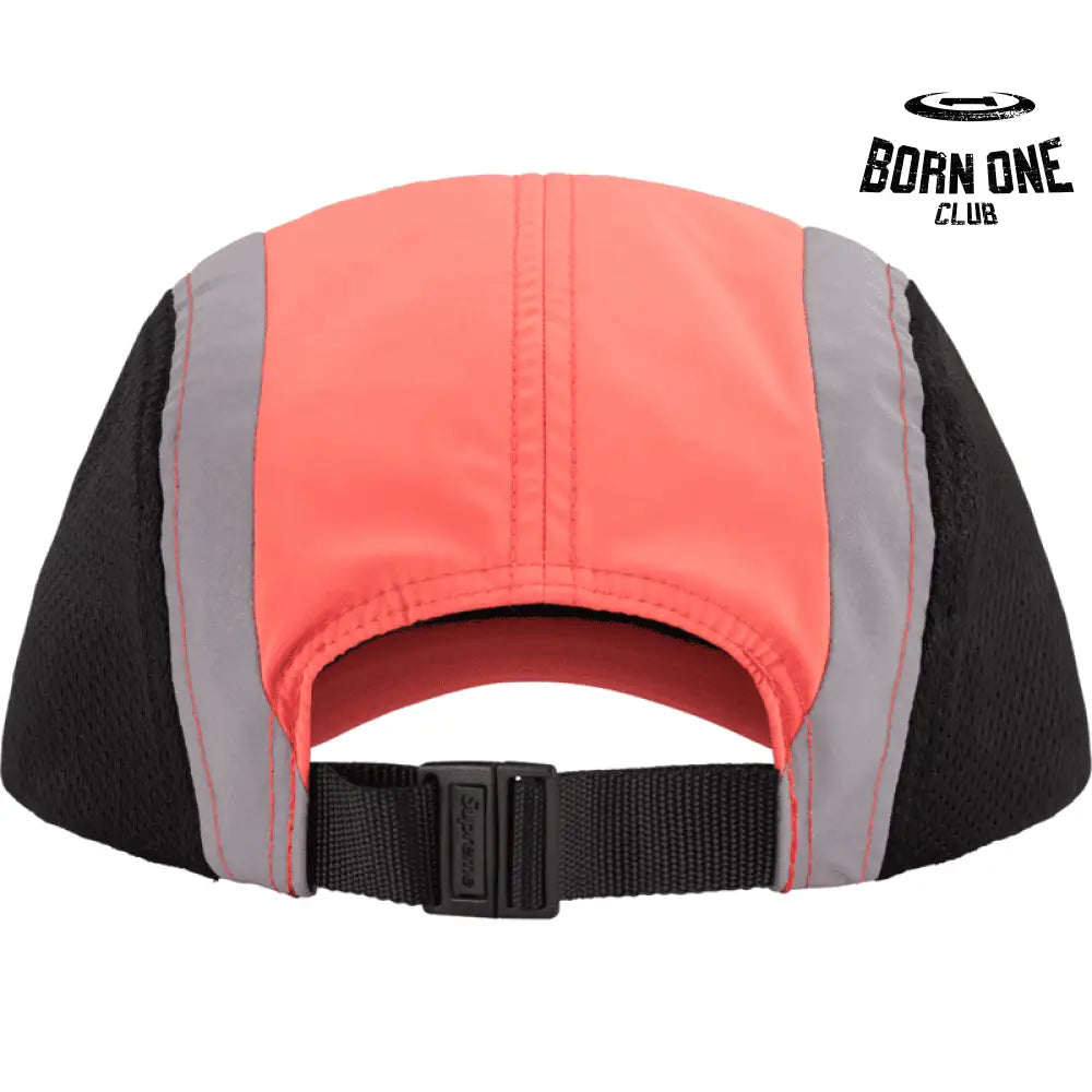 Boné Supreme Side Mesh Camp Cap 'Coral' (Reflective)