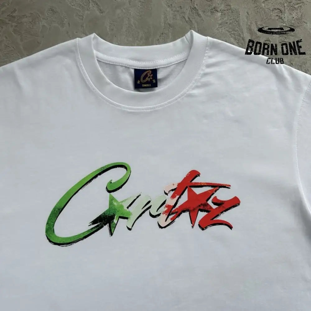 Camiseta Corteiz Allstarz Itália Branca