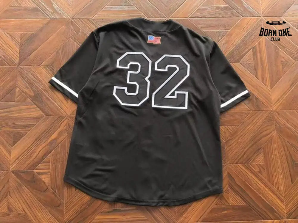 Camiseta Supreme Swords Baseball Jersey Black