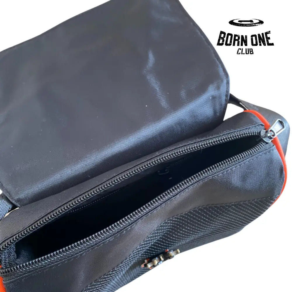 Bag Trapstar Messenger Black & Orange