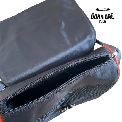 Bag Trapstar Messenger Black & Orange