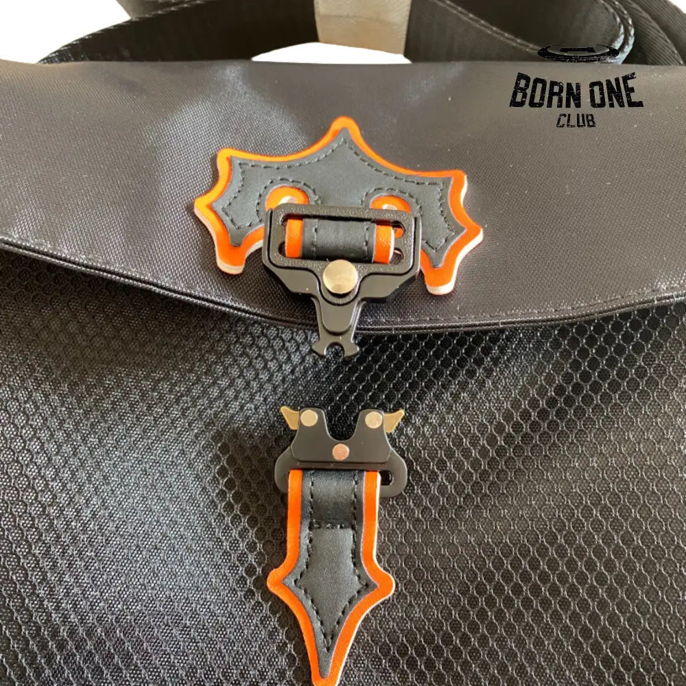 Bag Trapstar Messenger Black & Orange