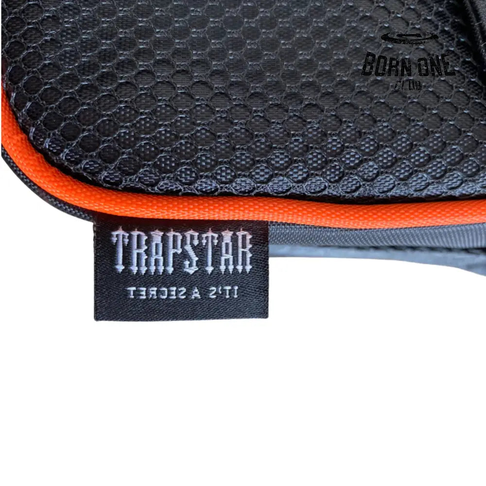Bag Trapstar Messenger Black & Orange
