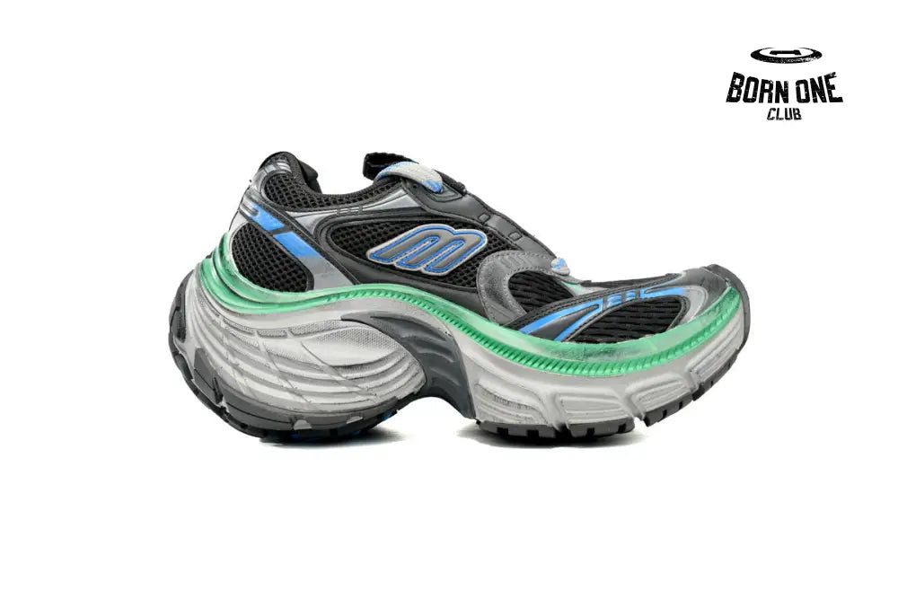 Balenciaga 10XL Black Blue Green