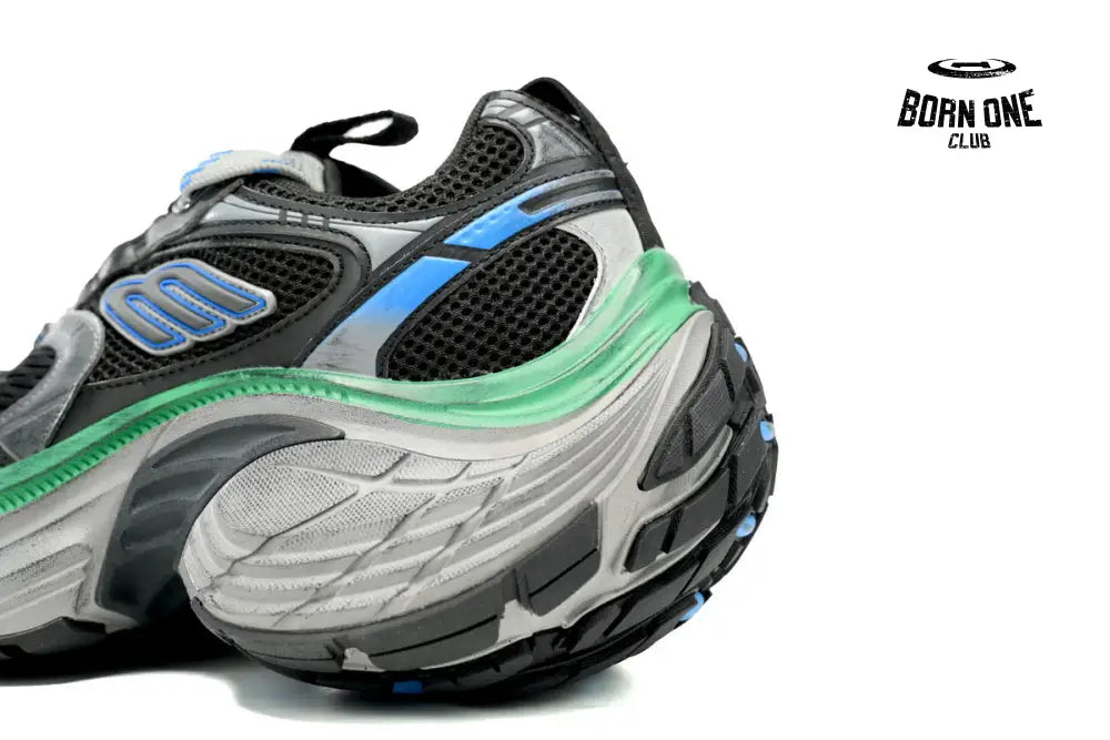 Balenciaga 10XL Black Blue Green