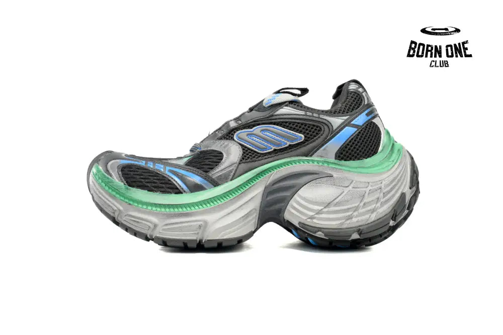 Balenciaga 10XL Black Blue Green