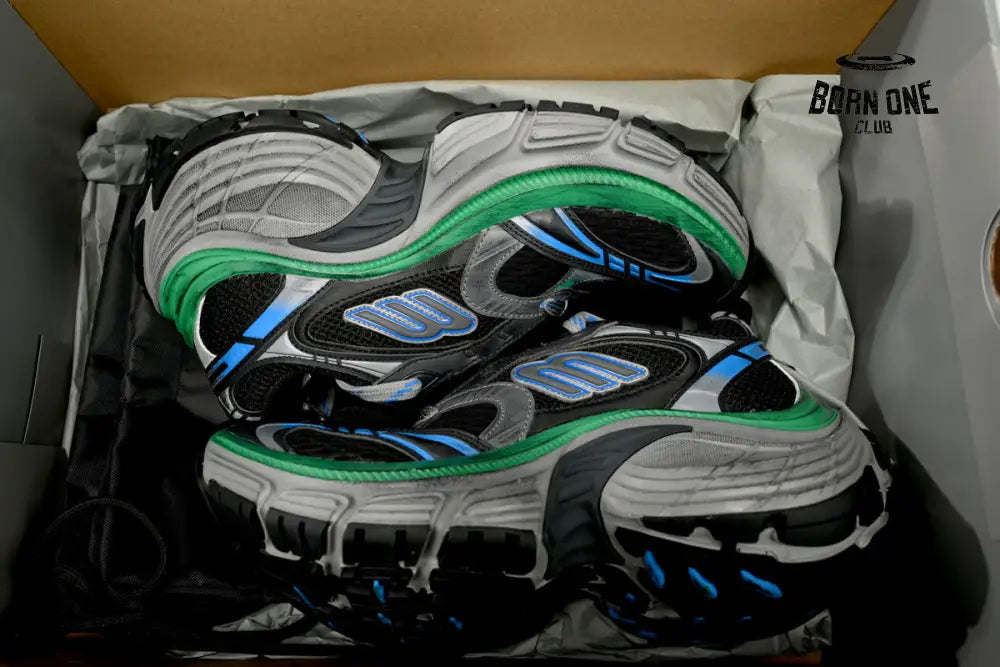 Balenciaga 10XL Black Blue Green