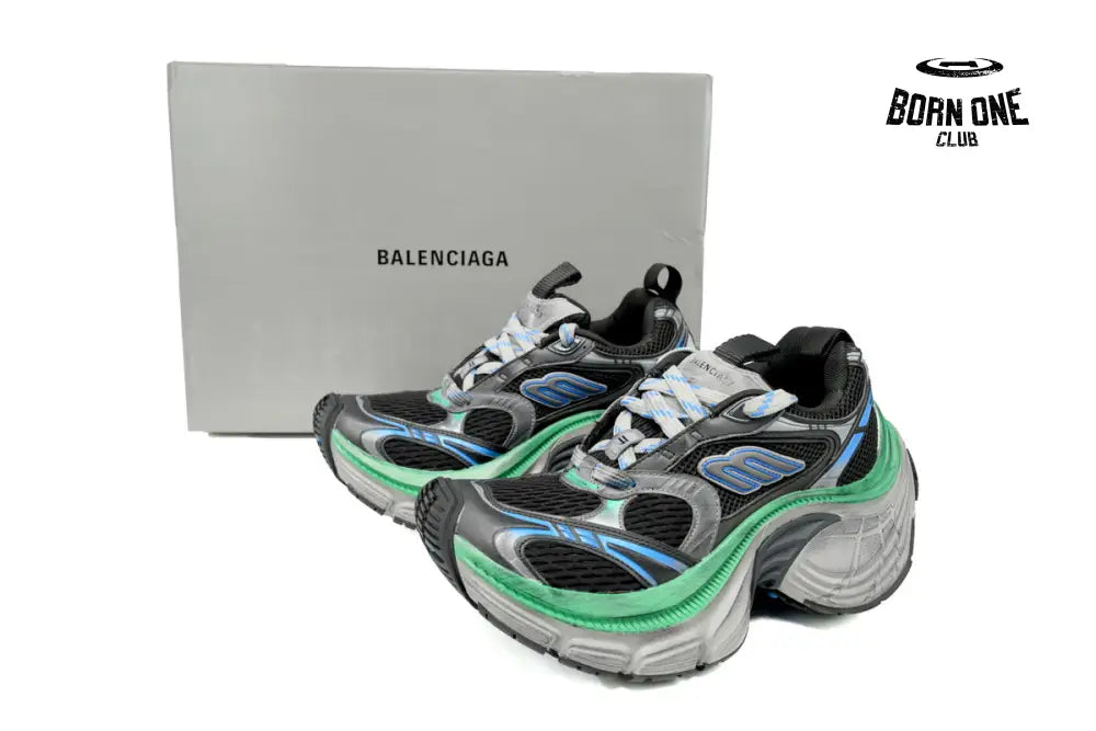 Balenciaga 10XL Black Blue Green