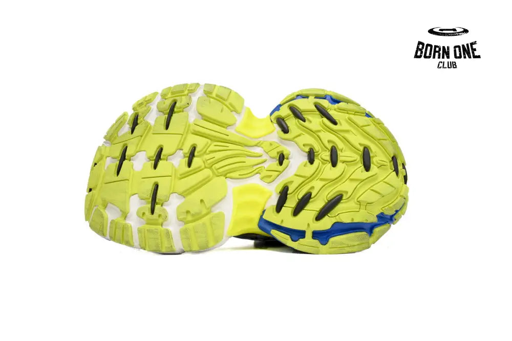 Balenciaga 10XL White Gray Black White Blue Fluorescent Green