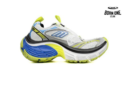 Balenciaga 10XL White Gray Black White Blue Fluorescent Green