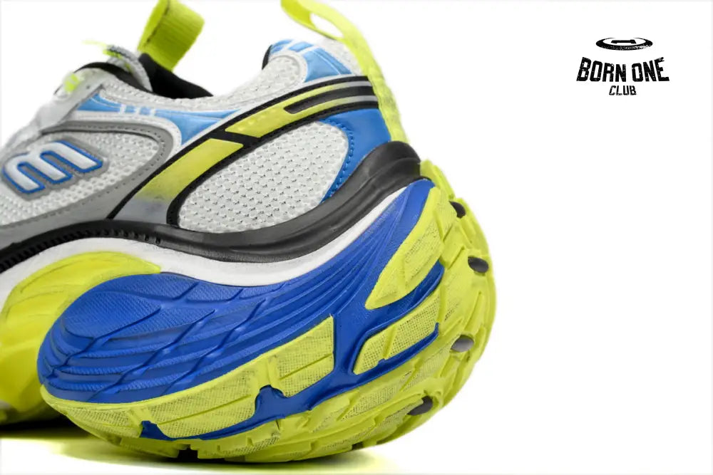 Balenciaga 10XL White Gray Black White Blue Fluorescent Green