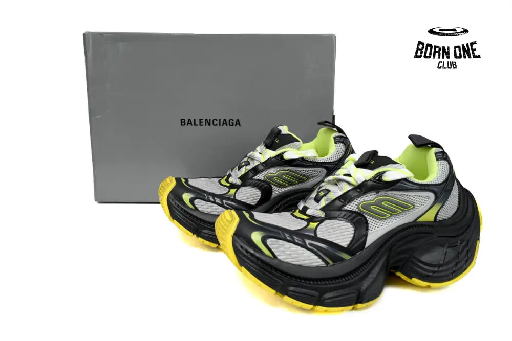 Balenciaga 10XL White Gray Black Gray Yellow