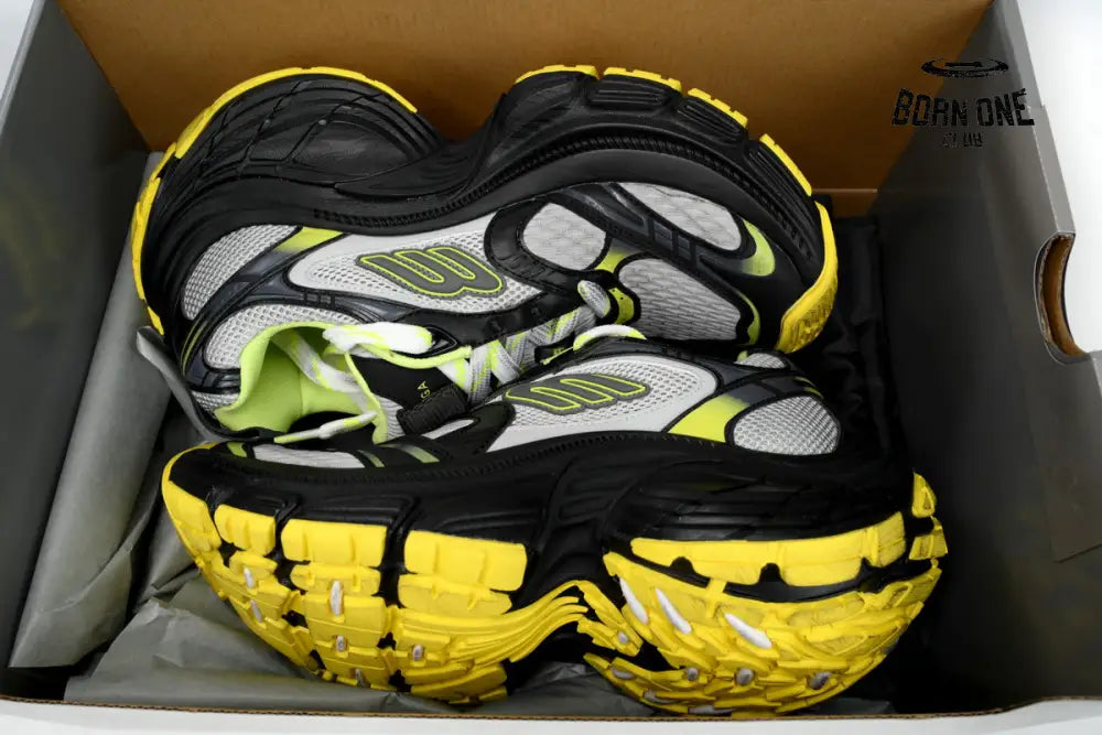 Balenciaga 10XL White Gray Black Gray Yellow