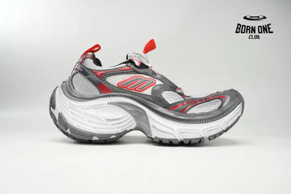 Balenciaga 10XL White Gray Red