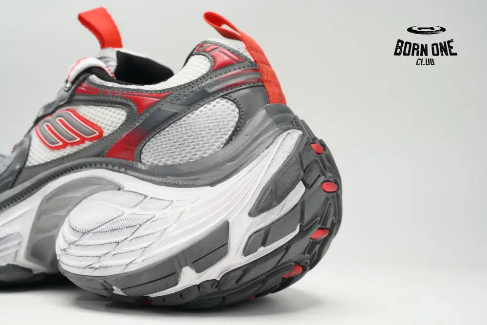 Balenciaga 10XL White Gray Red