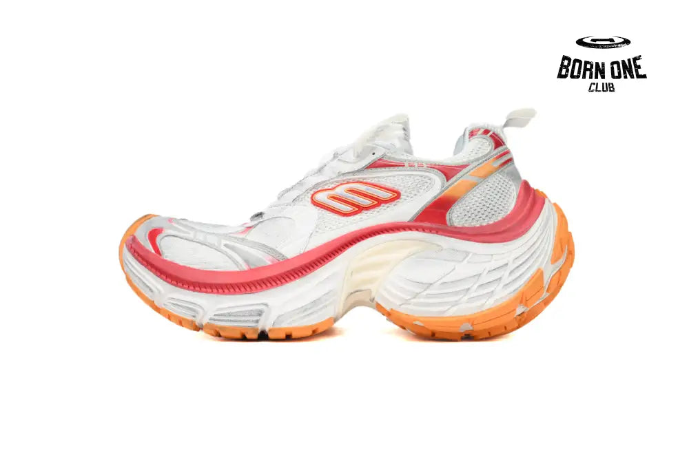 Balenciaga 10XL White Gray White Red