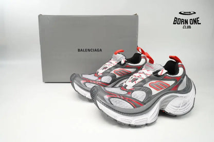 Balenciaga 10XL White Gray Red