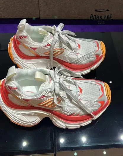 Balenciaga 10XL White Gray White Red