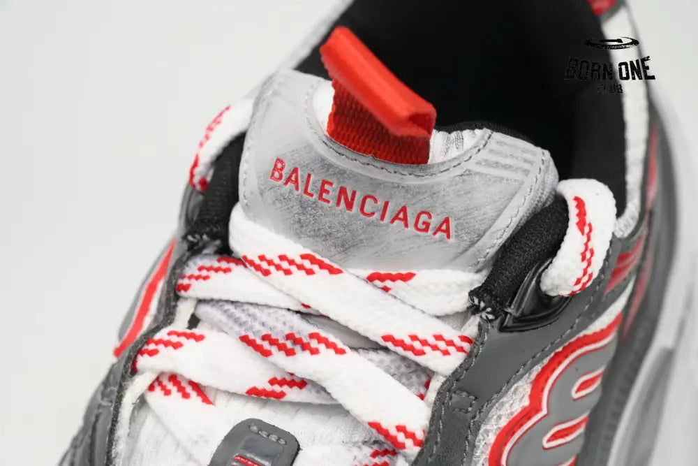 Balenciaga 10XL White Gray Red