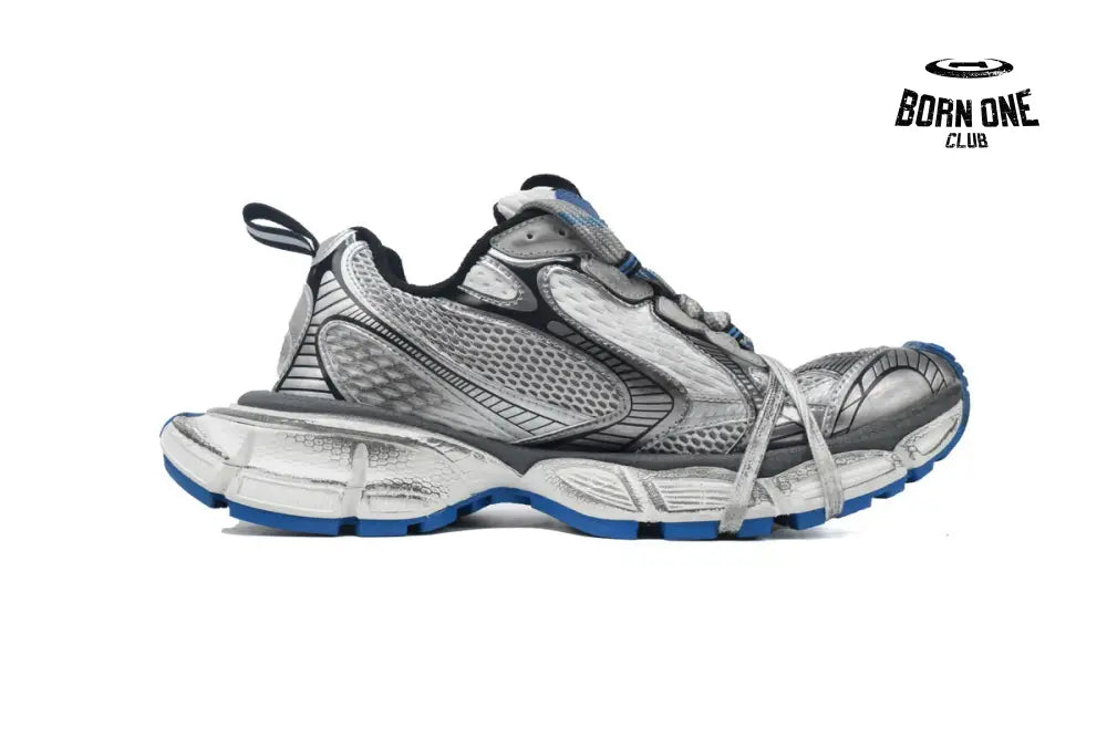 Balenciaga 3XL Grey White Blue