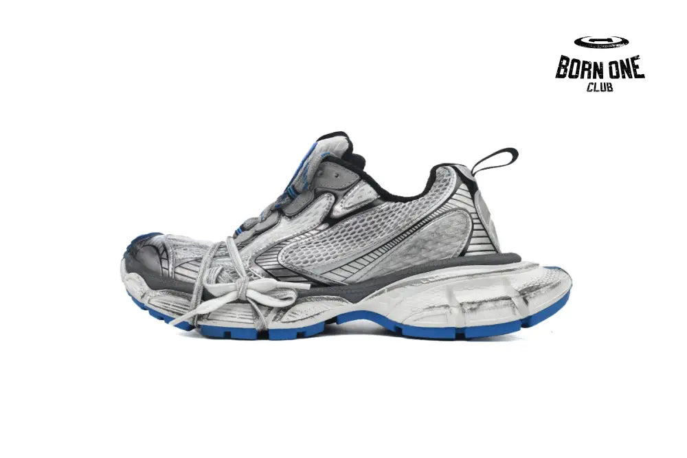 Balenciaga 3XL Grey White Blue