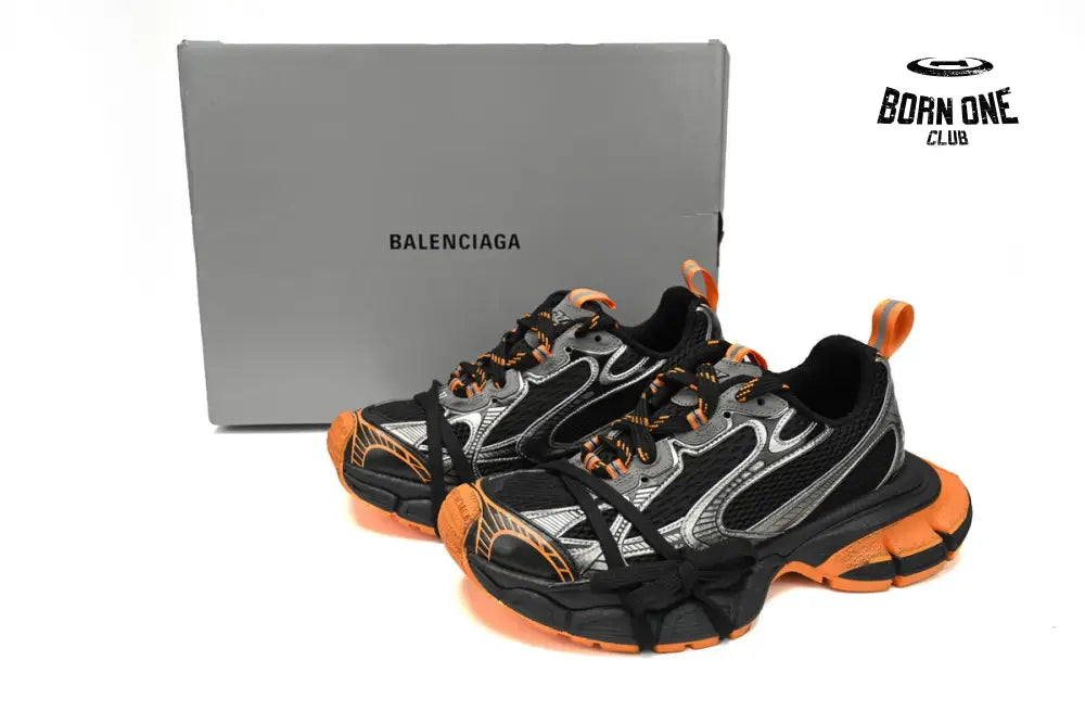 Balenciaga All Black Orange 3XL