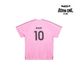 BALENCIAGA BARCELONA SOCCER TSHIRT IN PINK Balenciaga Track Black
