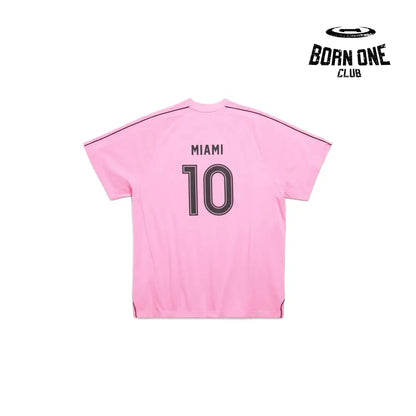 BALENCIAGA BARCELONA SOCCER TSHIRT IN PINK Balenciaga Track Black