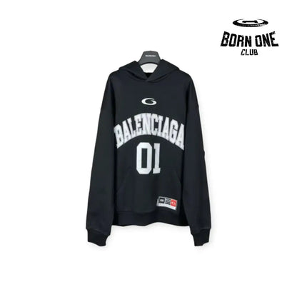 Balenciaga Basketball Hoodie in Black Moletom