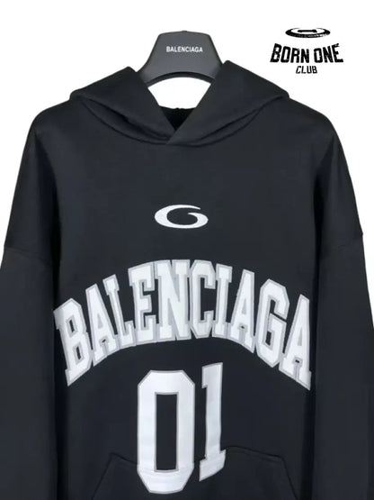 Balenciaga Basketball Hoodie in Black Moletom