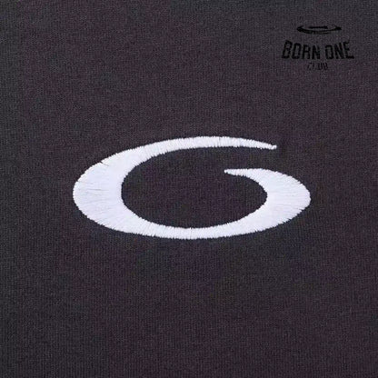 Balenciaga Basketball Long Sleeve Large Fit T-Shirt in Black Camiseta
