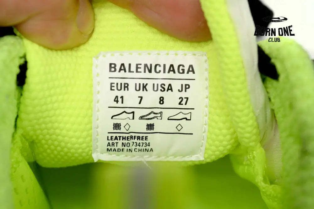 Balenciaga Black Black And White Blue 3XL